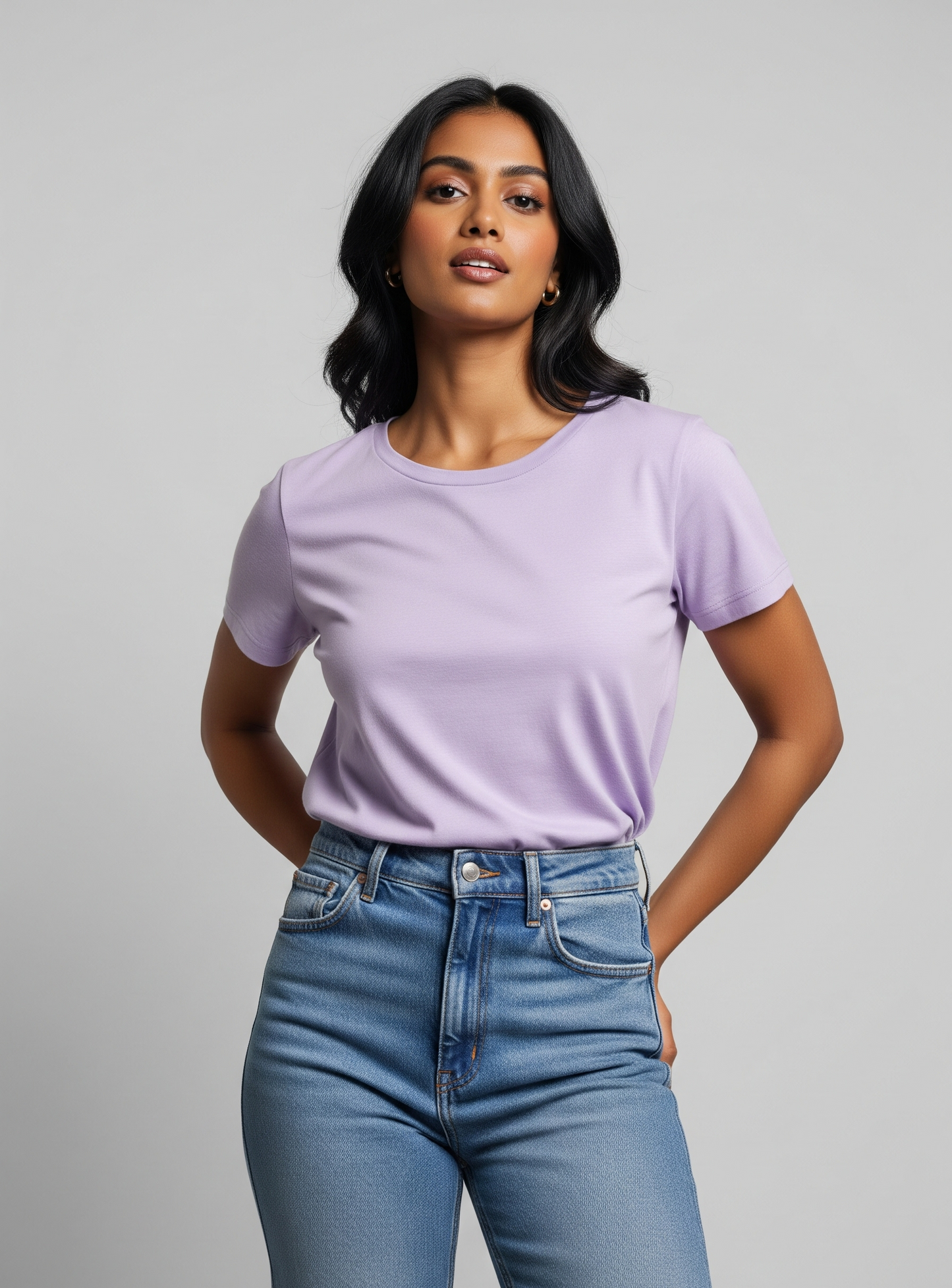 The Wearcrafted Essential Tee | Lavender Supima Cotton