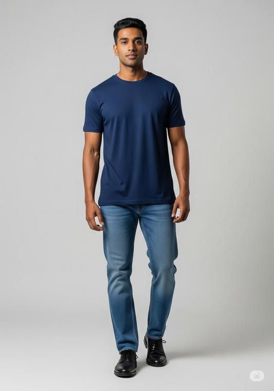 The Wearcrafted Signature Crew | Navy Blue