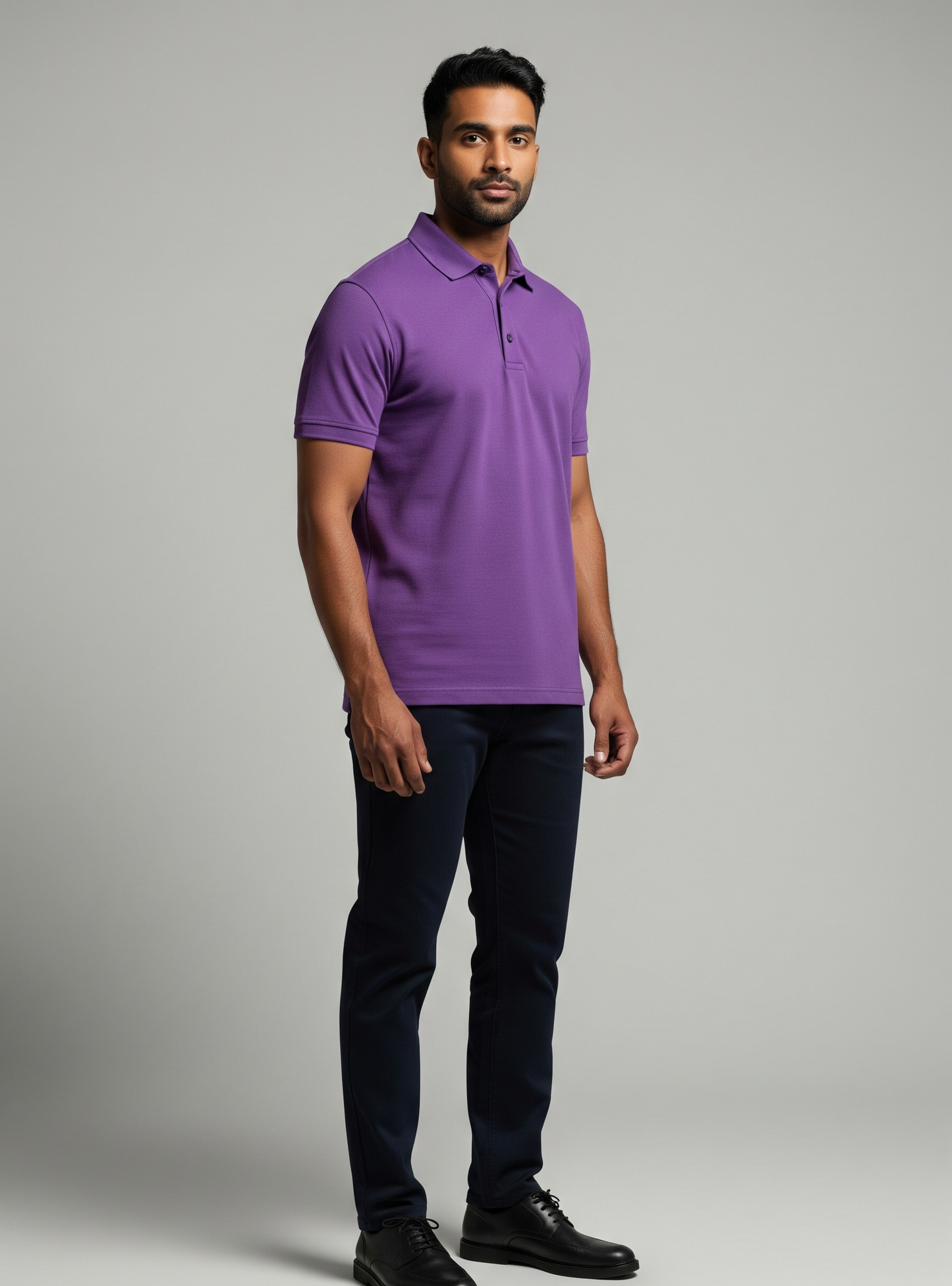 The Wearcrafted Royal Polo | Regal Purple