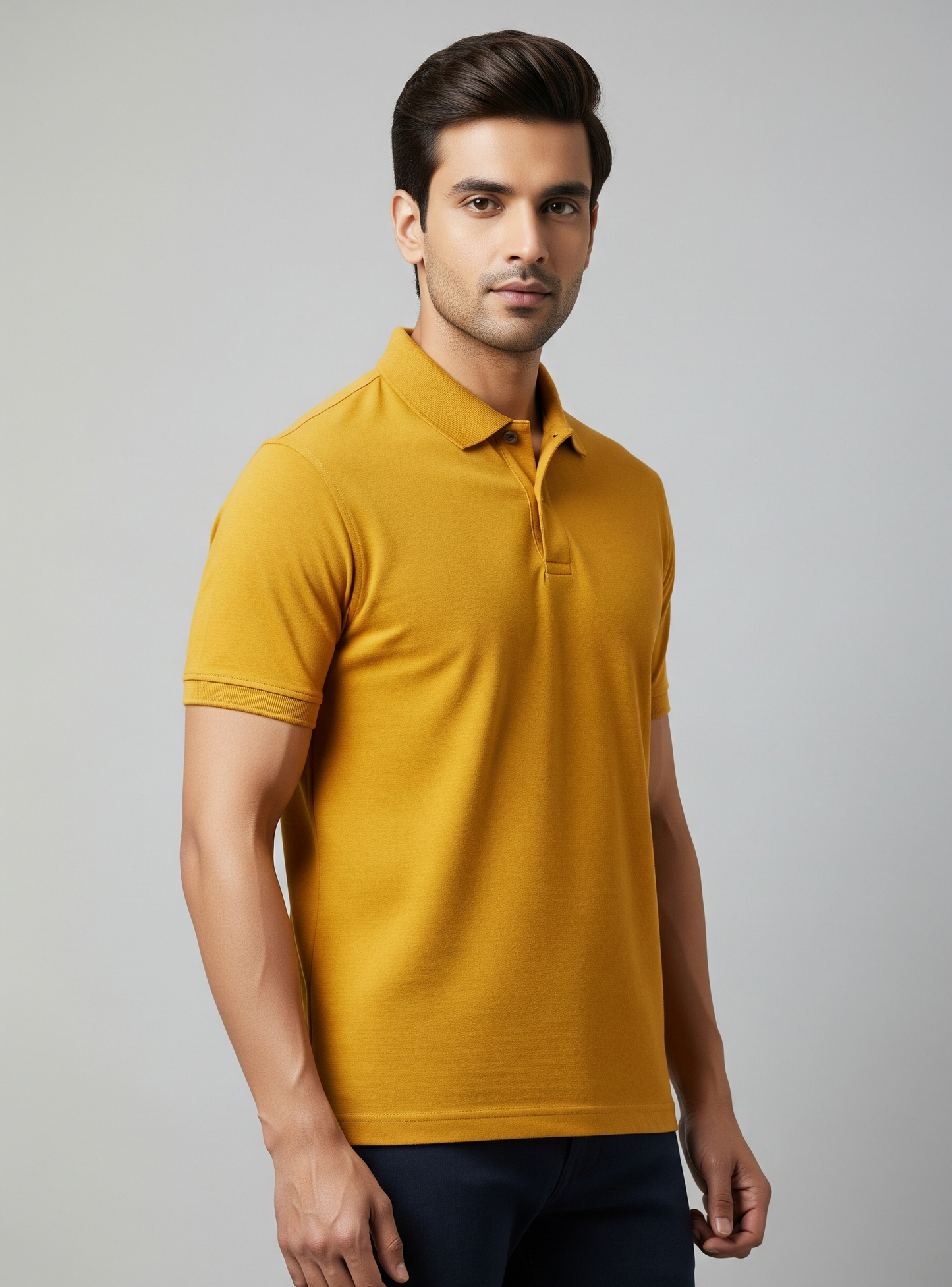 The Wearcrafted Signature Polo | Mustard Yellow