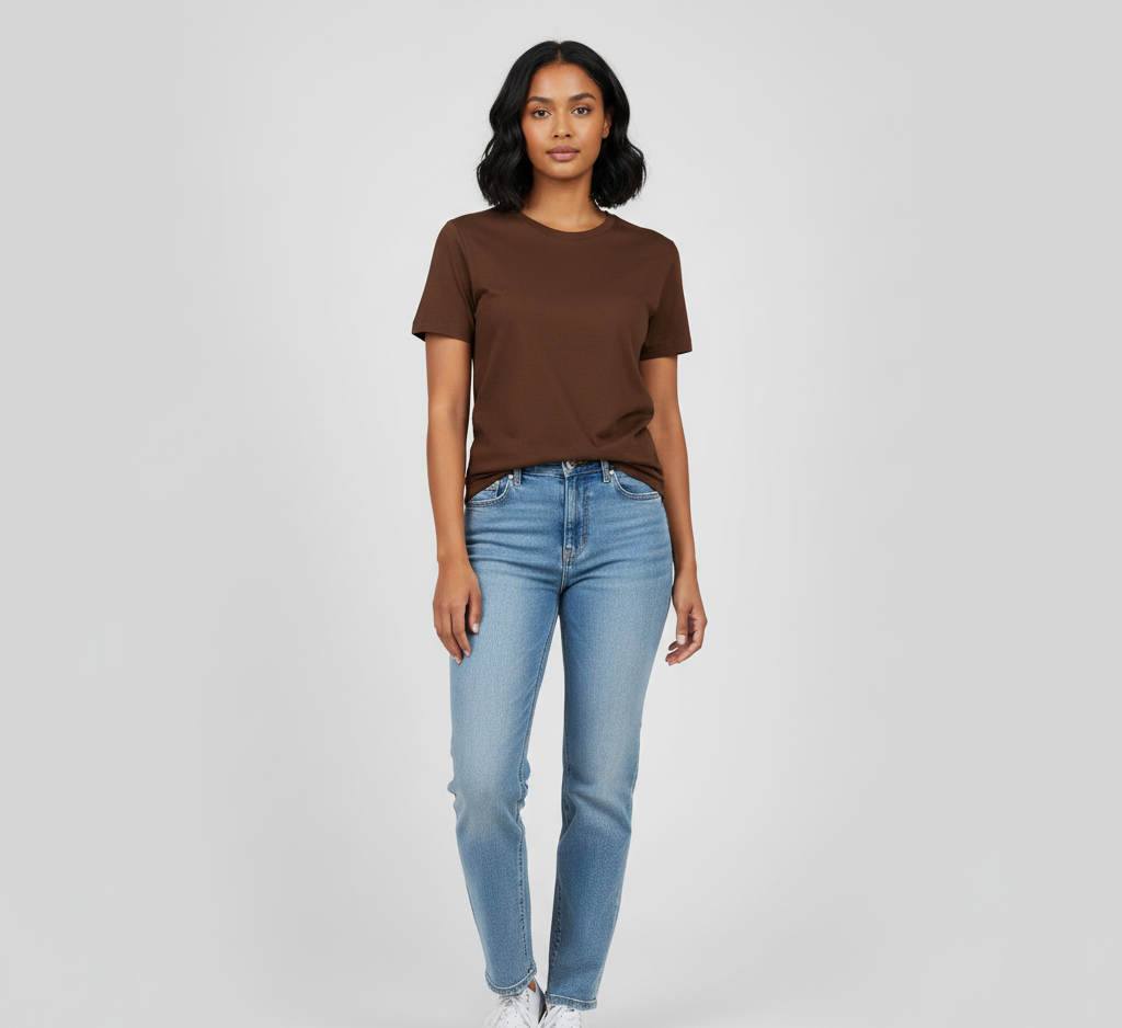 The Classic Coffee Brown T-Shirt | Women's