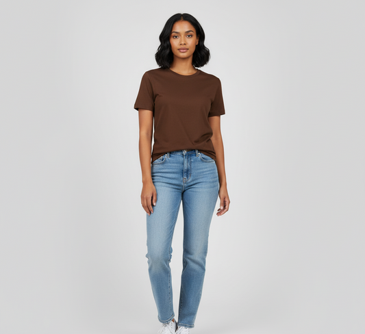 The Classic Coffee Brown T-Shirt | Women's