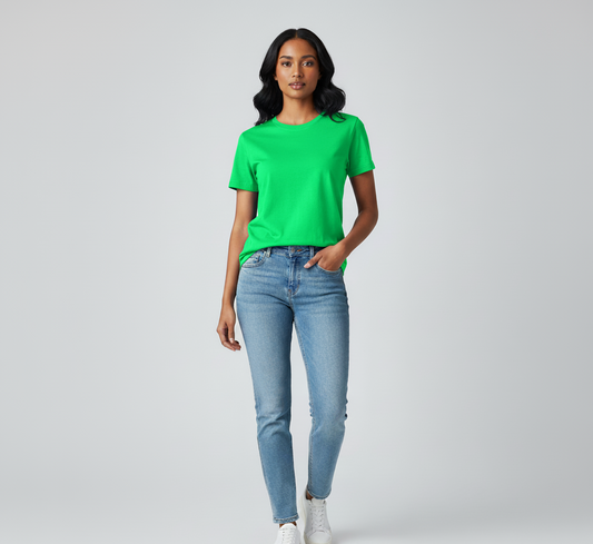 The Classic Flag Green T-Shirt | Women's
