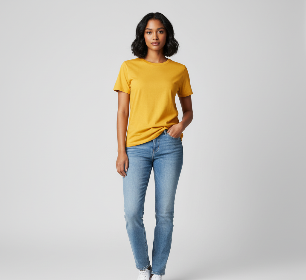 The Classic Golden Yellow T-Shirt | Women's