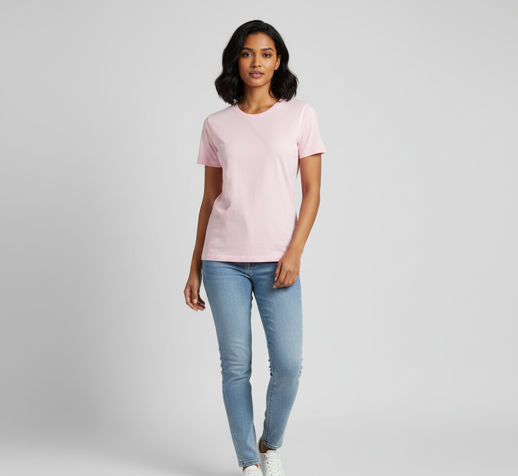 The Classic Light Baby Pink T-Shirt | Women's