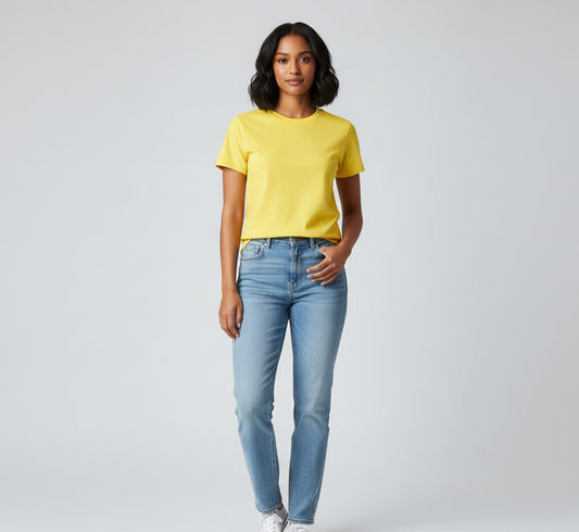 The Classic New Yellow T-Shirt | Women's