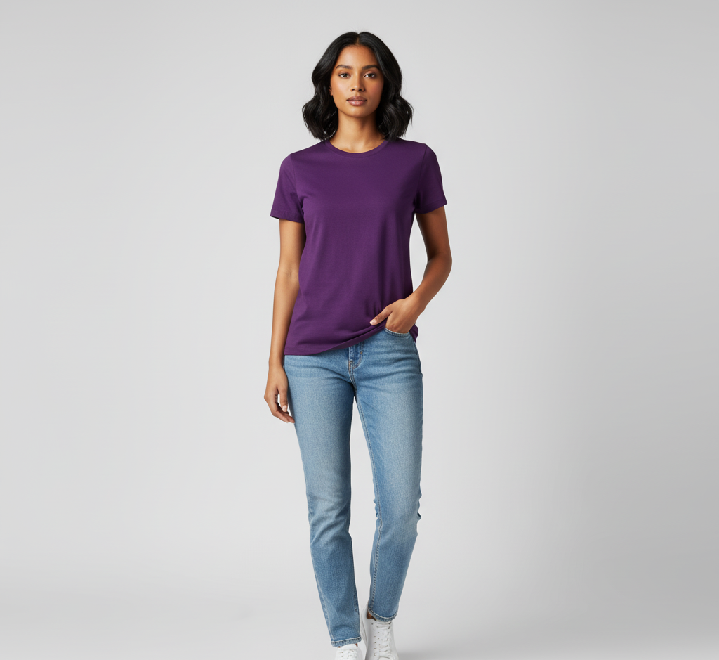 The Classic Purple T-Shirt | Women's