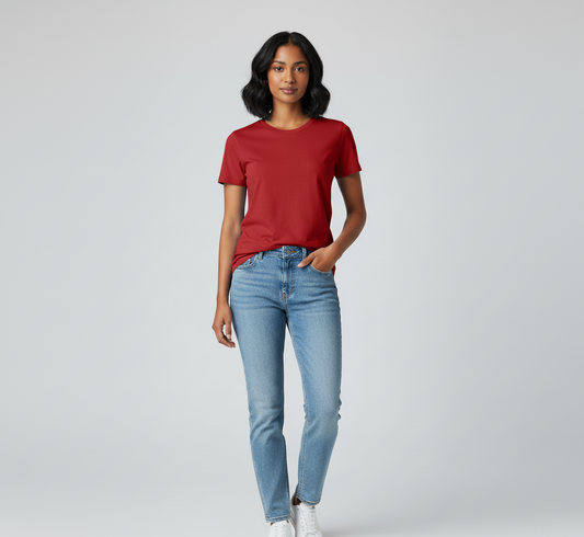 The Classic Red T-Shirt | Women's