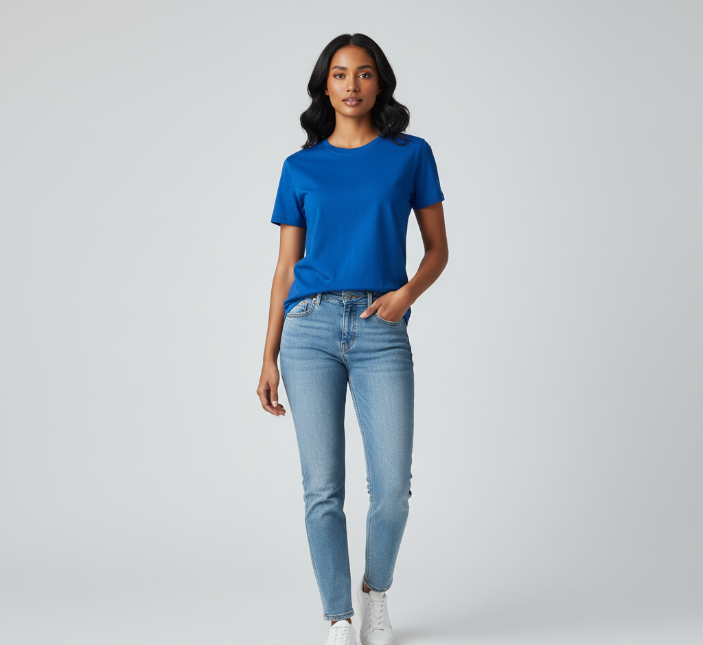 The Classic Royal Blue T-Shirt | Women's