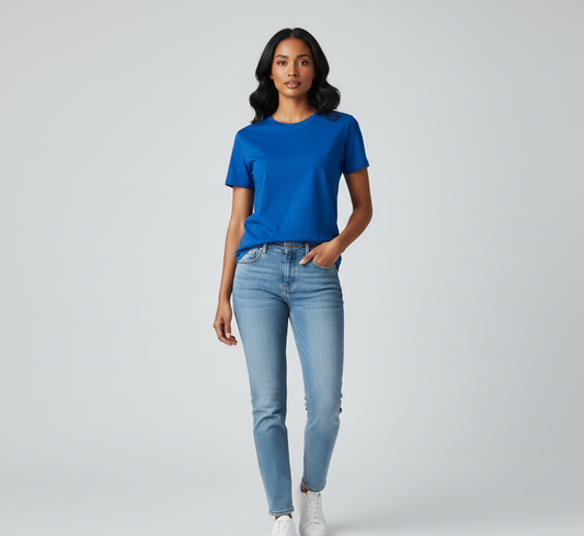 The Classic Royal Blue T-Shirt | Women's