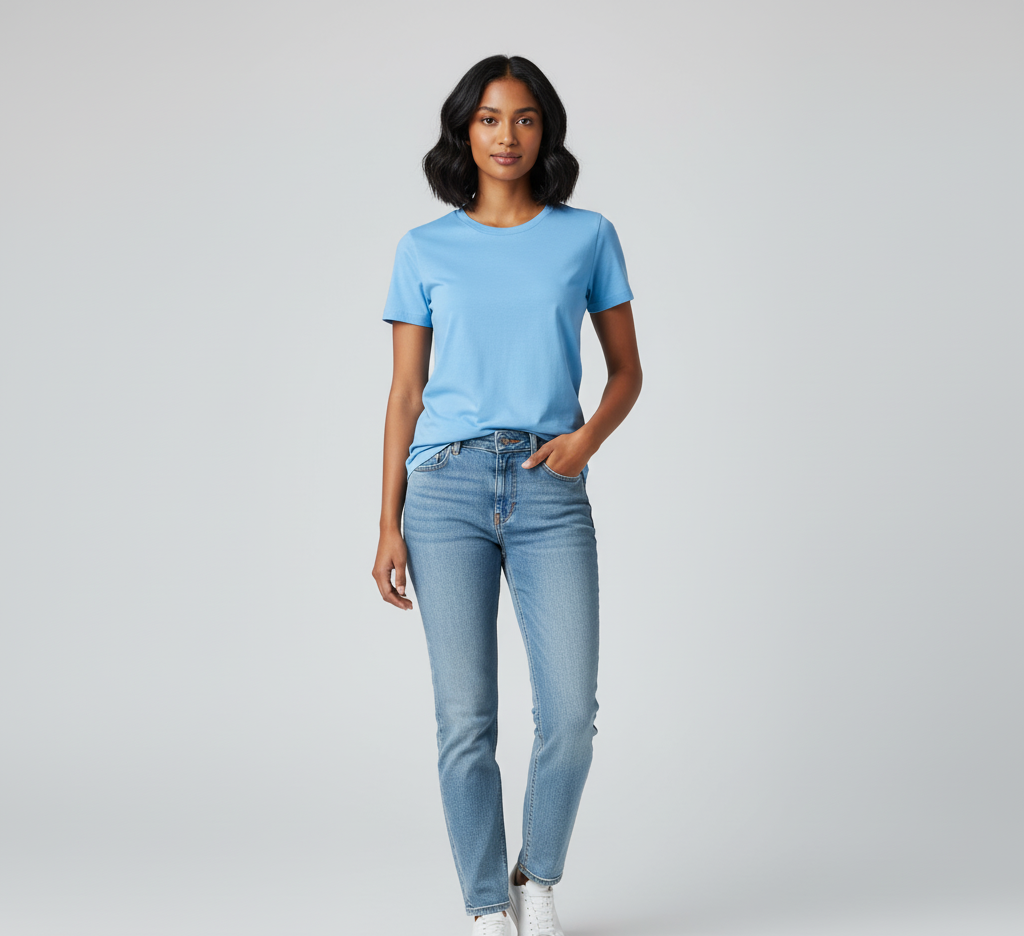The Classic Sky Blue T-Shirt | Women's