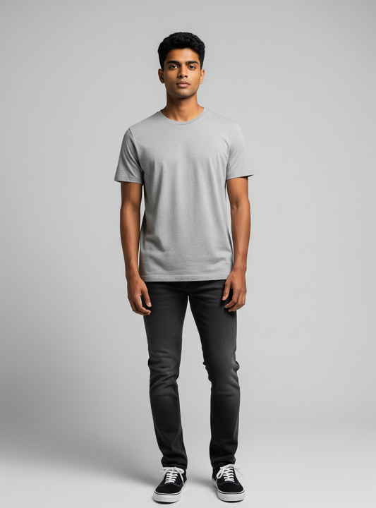 The Wearcrafted All-Day Tee | Heather Grey