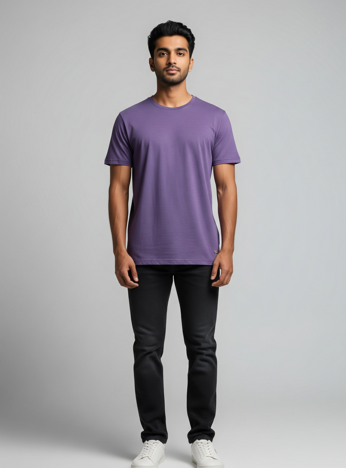 The Wearcrafted Essential Tee | Purple Heather