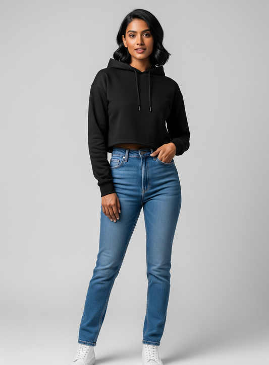The Wearcrafted Noir Hoodie | Women's Black