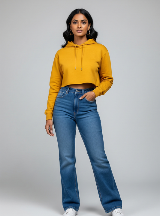 The Wearcrafted Zest Hoodie | Women's Mustard Yellow