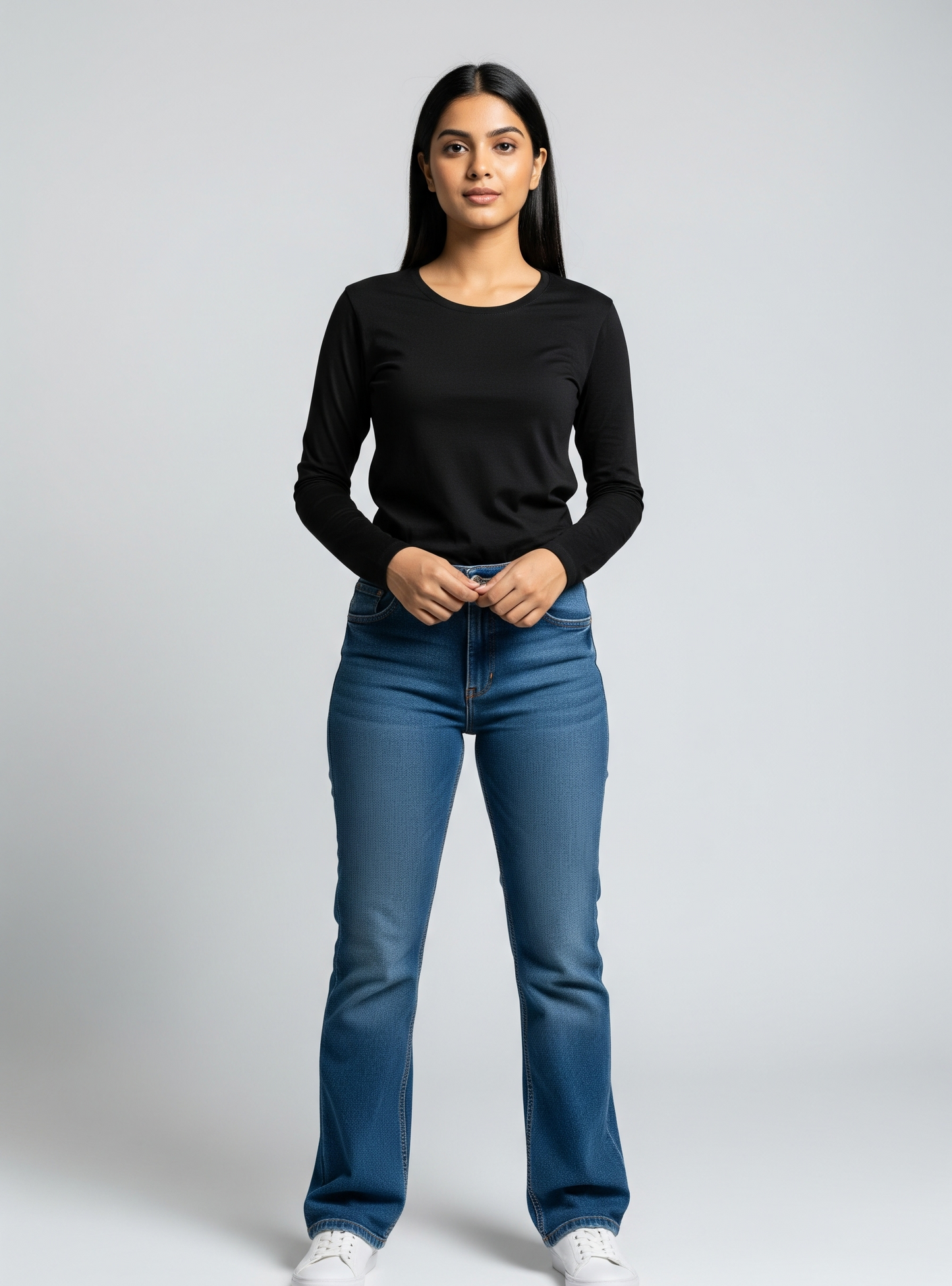 The Wearcrafted Classic | Women's Black Full Sleeve Tee