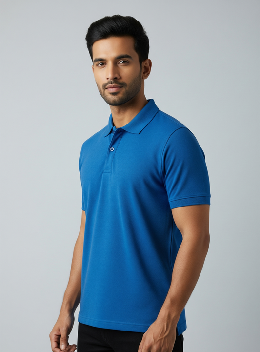 The Wearcrafted Signature Polo | Royal Blue